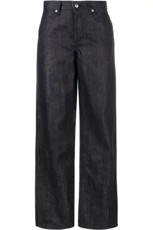 Jil Sander Højtaljede jeans med lige ben
