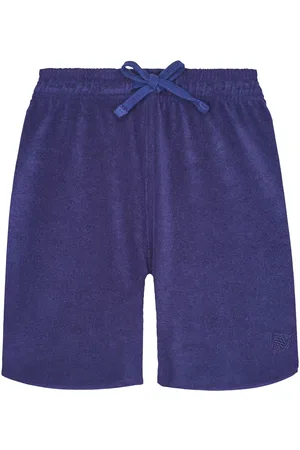 Vilebrequin Fauna shorts i frotté med stof