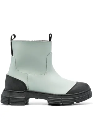 Ganni Slip-on støvler med kraftig hæl
