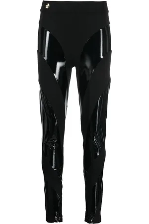Philipp Plein Leggings med kontrastpaneler i siden