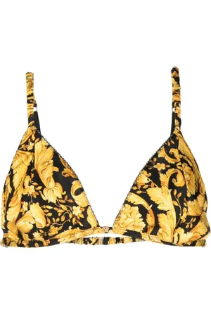 VERSACE Bh i silke med Barocco-tryk