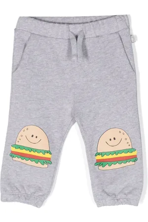 Stella McCartney Joggingbukser med illustration-tryk