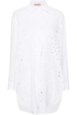ERMANNO SCERVINO Skjorte i broderie-anglaise