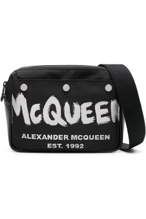 Alexander McQueen Messenger-taske med logotryk