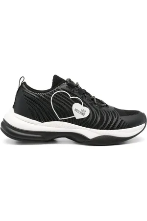 Moschino Sneakers i mesh med logotryk