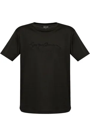 Giorgio Armani T-shirt med logobroderi