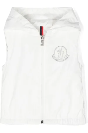 Moncler Essien vest med logomærke