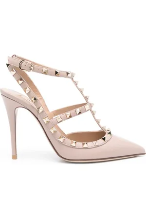 VALENTINO GARAVANI Rockstud 105mm pumps i læder