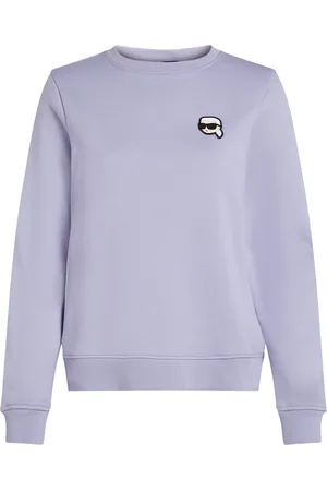 Karl Lagerfeld Ikon sweatshirt med mærke