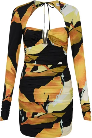 Rebecca Vallance Kort Petals of Paradise kjole med draperinger