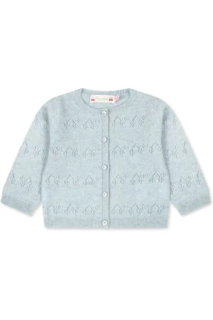 BONPOINT Cardigan i kashmir og løs strik