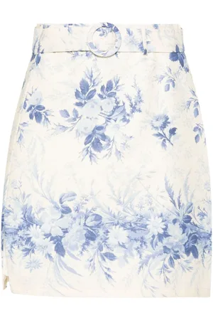 Twin-Set Kort nederdel med blomstertryk