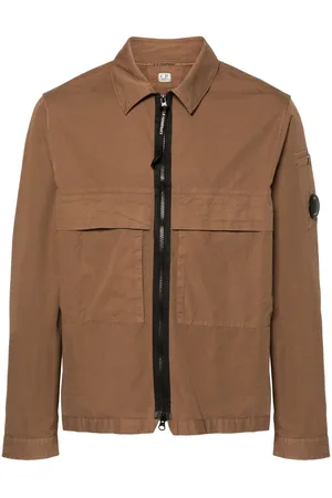 C.P. Company Gabardine-skjorte med lynlås