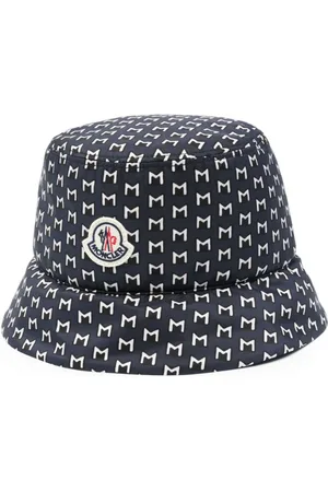Moncler Bøllehat med monogram-tryk