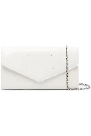 Maison Margiela Four Stitch clutch i læder