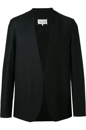 Maison Margiela Minimalistisk blazer uden krave