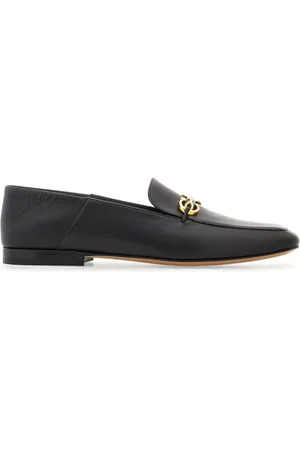 Salvatore Ferragamo Loafers i læder med Gancini-vedhæng