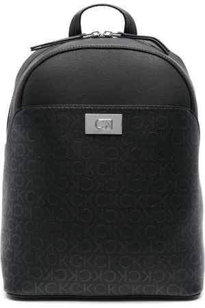 Calvin Klein Rygsæk med monogram-mønster og lynlås