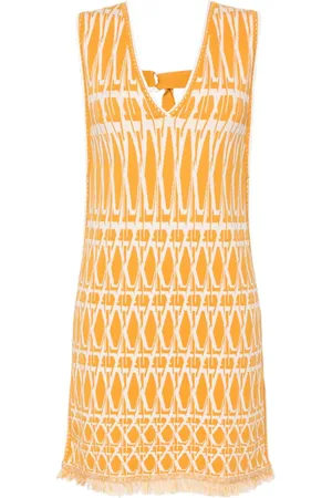 Diane von Furstenberg Kort strikket Reilly kjole