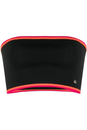 Sonia by Sonia Rykiel Strikket uldtop med kontrastkant