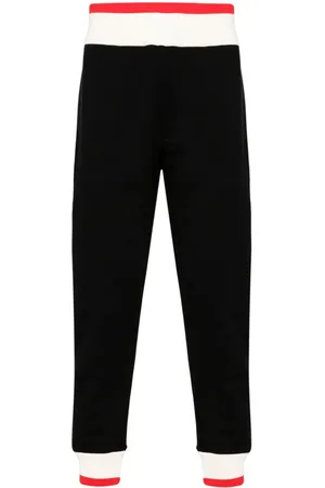 Alexander McQueen Joggingbukser med logotryk og stop