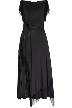 Lanvin Mellemlang kjole med broderet detalje