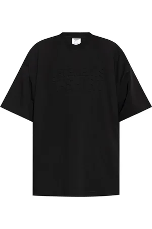 Vetements T-shirt med præget logo