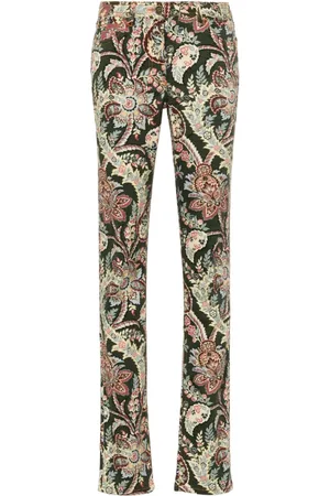Etro Jeans med paisleytryk