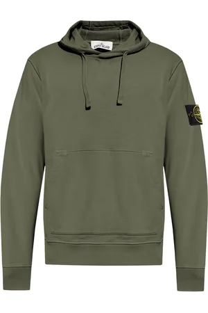 Stone Island Hættetrøje med kompasmærke