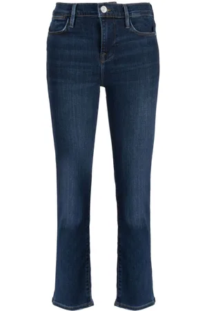 Frame Cropped jeans med lige ben