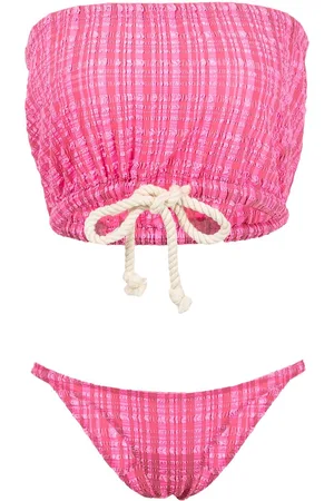 Lisa Marie Fernandez Victor bikini med snoretræk