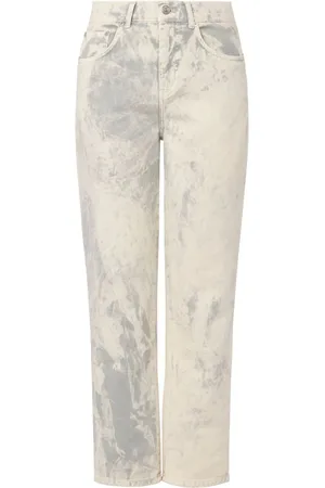 Moschino Cropped jeans med mellemhøj talje