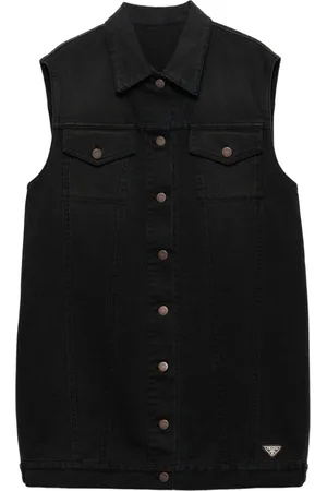 Prada Kort kjole i denim