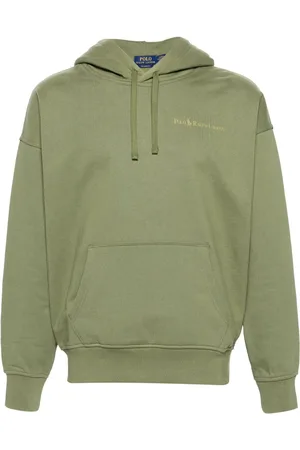 Ralph Lauren Hættetrøje med logotryk og snoretræk