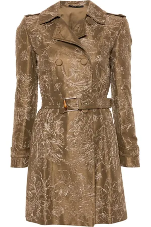 Gucci Frakke med blomstret broderi fra 00