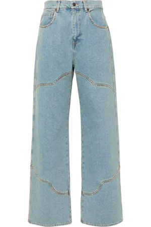 GIUSEPPE DI MORABITO Højtaljede jeans med lige ben
