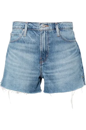 Frame Vintage denimshorts med rå kant