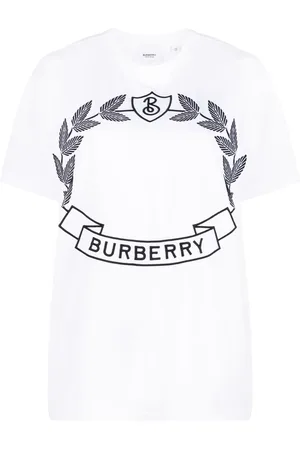 Burberry T-shirt med logotryk