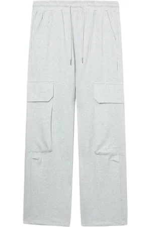 FIVE CM Cargo-joggingbukser med brede ben