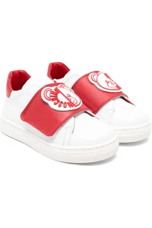 Moschino Sneakers med Leo bamseapplikation