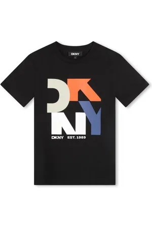 DKNY T-shirt med logotryk
