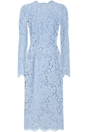 Dolce & Gabbana Kjole med cordonetto-blonde