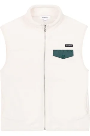 Sporty & Rich Polar vest med lynlås