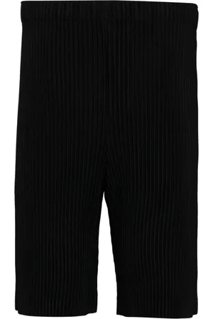 Issey Miyake Plisserede shorts med snoretræk