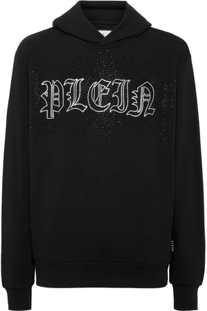 Philipp Plein Hættetrøje med Gothic Plein-tryk