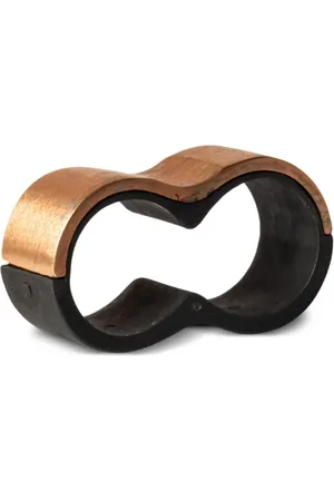 PARTS OF FOUR Sistema Contour syre rose-ring i sterlingsølv