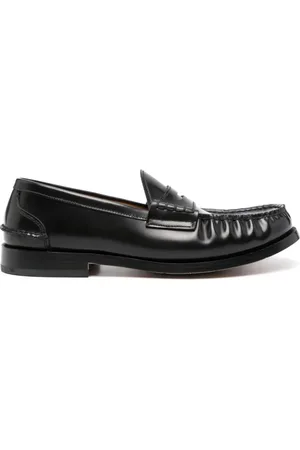 Premiata Loafers i læder med penny-slot