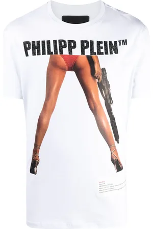 Philipp Plein T-shirt med Bang Bang-print