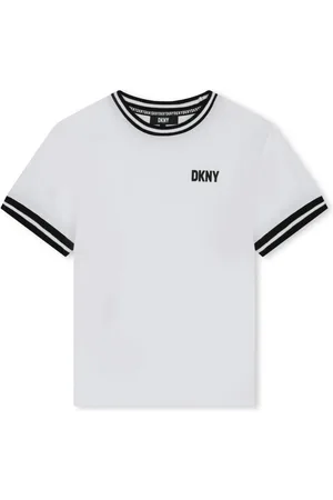 DKNY T-shirt med logotryk
