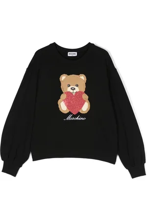 Moschino Sweatshirt med bamsetryk